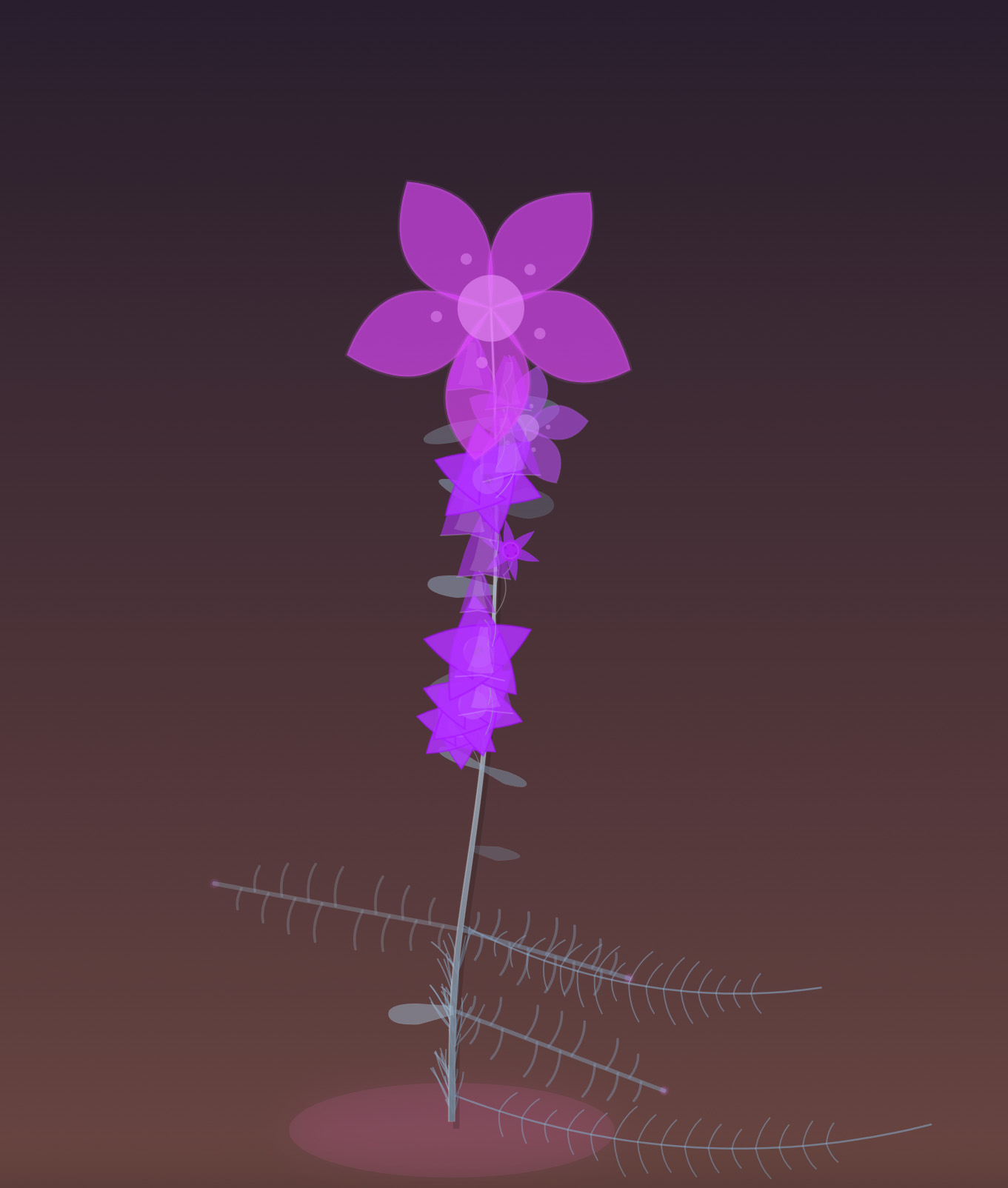 Digitale Pflanze — Totale